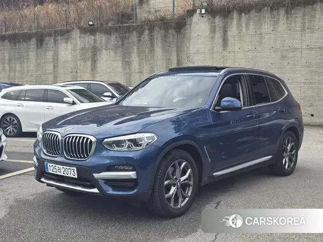 BMW X3 (G01) 2021 Синий из Кореи