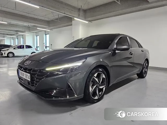 Hyundai Avante (CN7) 2021 Серый из Кореи