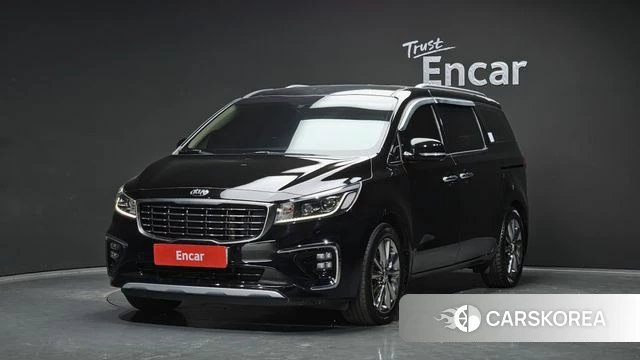 Kia The New Carnival 2018 Черный из Кореи