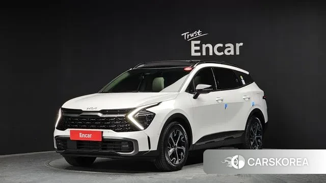 Kia Sportage 5th Generation Hybrid 2022 Белый из Кореи