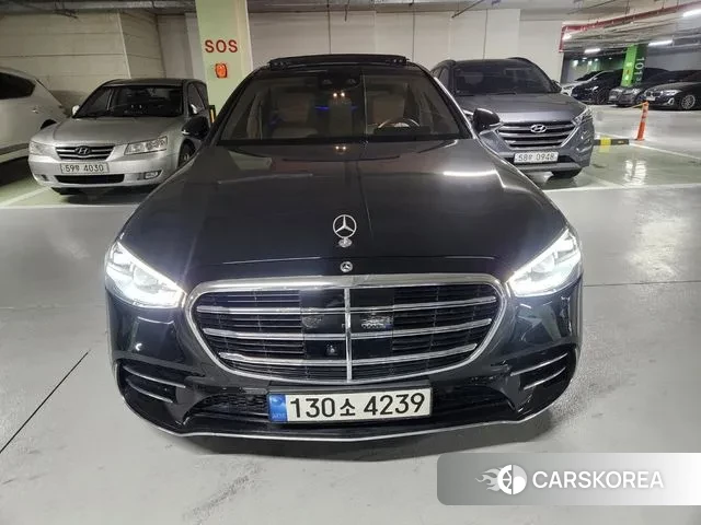 Mercedes-Benz S-Class W223 2022 Черный из Кореи