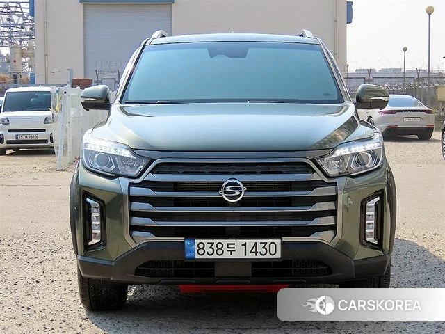 Ssangyong The New Rexton Sport 2022 Светло-зеленый из Кореи