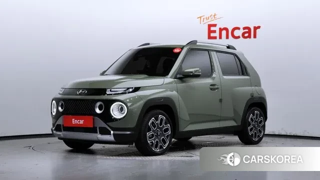 Hyundai Casper 2021 Темно-зеленый из Кореи