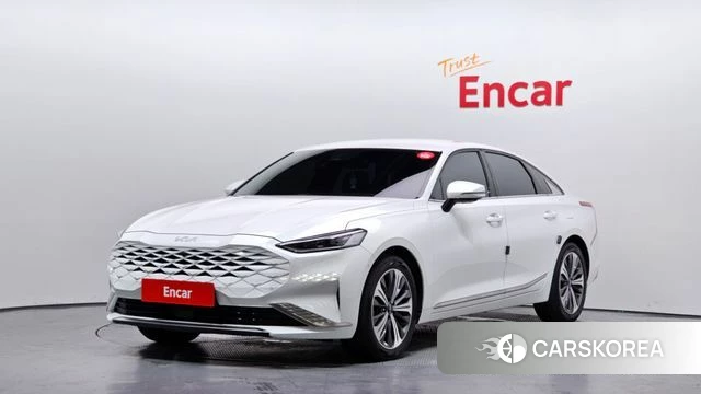 Kia K8 Hybrid 2022 Белый из Кореи