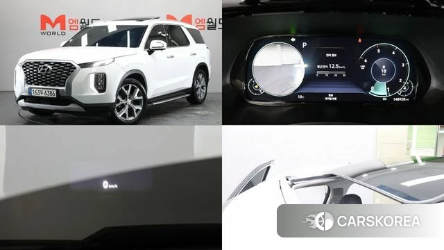 Hyundai Palisade 2021 Белый из Кореи