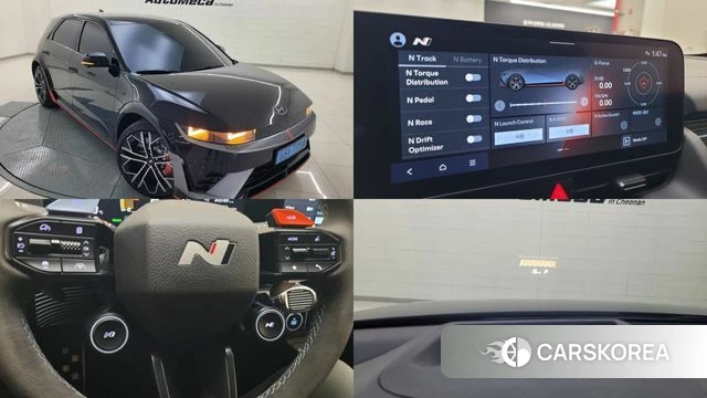 Hyundai Ionic 5 2023 Черный из Кореи