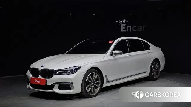 BMW 7 Series (G11) 2018 Белый из Кореи