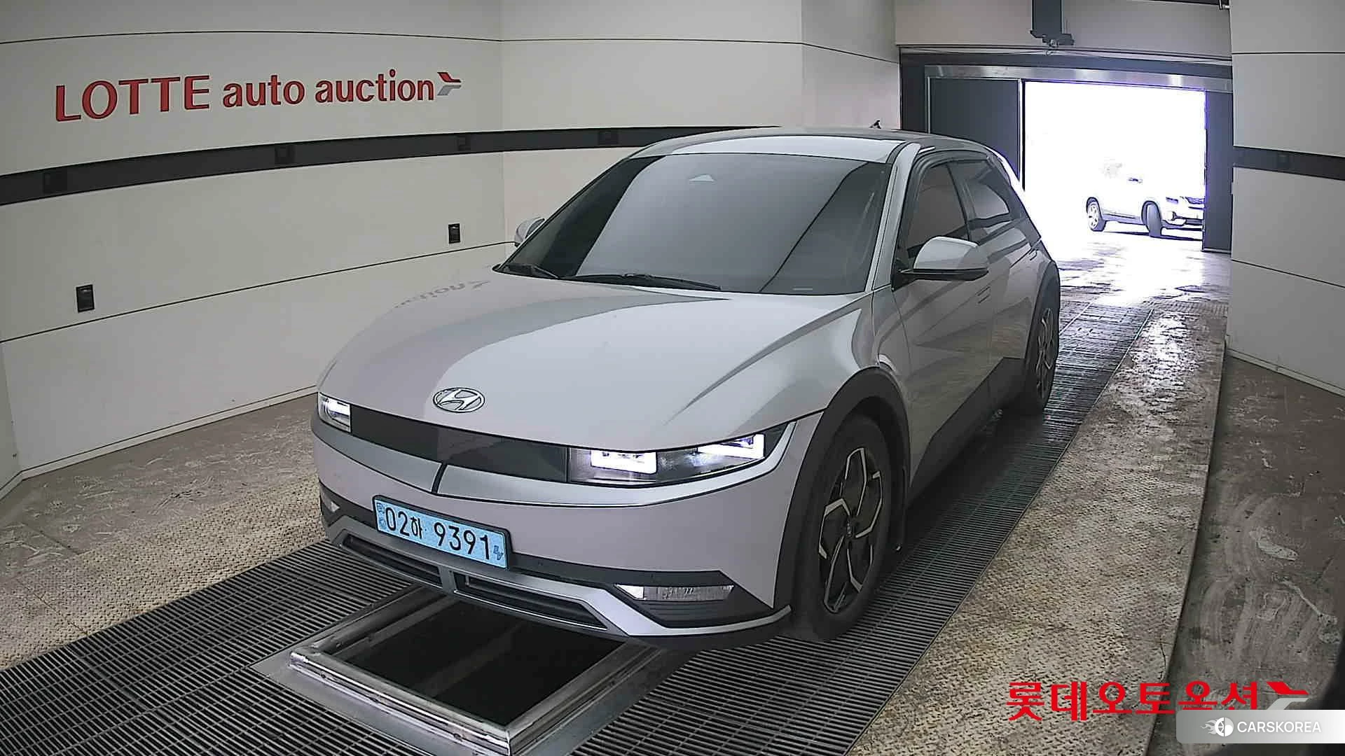 Hyundai IONIQ 5 2022 Cyber Grey Metallic из Кореи