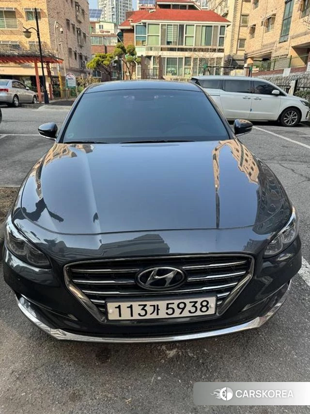 Hyundai Grandeur IG 2018 Серый из Кореи