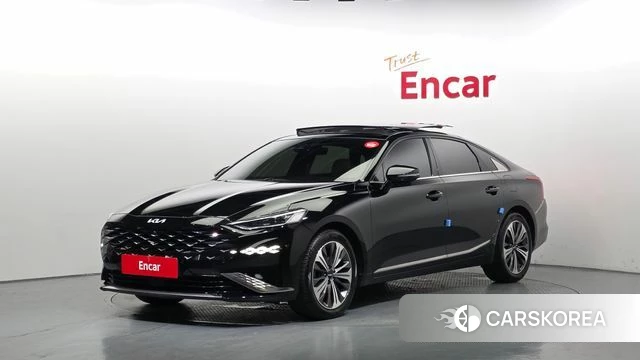 Kia K8 Hybrid 2022 Черный из Кореи
