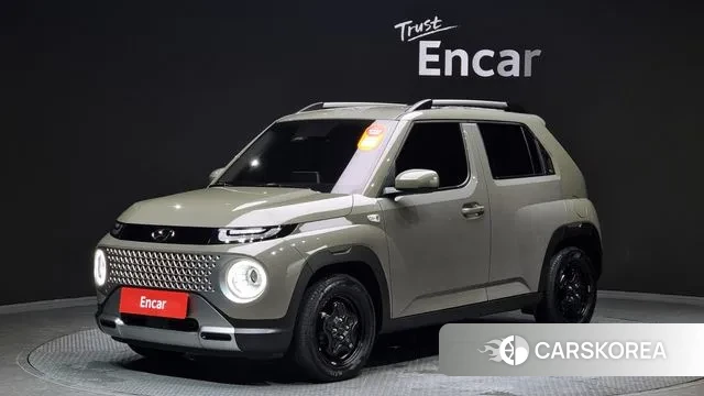 Hyundai Casper 2023 Светло-зеленый из Кореи