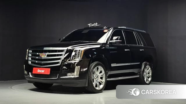 Cadillac Escalade 2018 Черный из Кореи