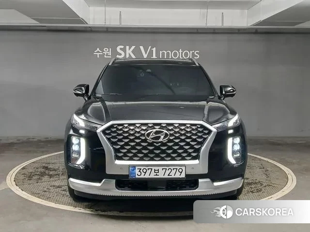Hyundai Palisade 2021 Черный из Кореи
