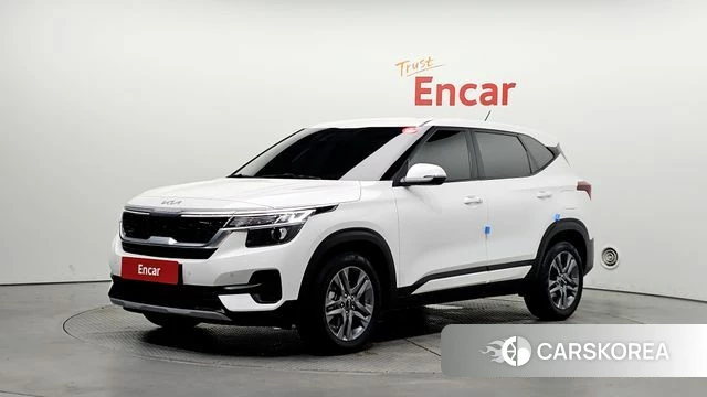 Kia Seltos 2022 Белый из Кореи