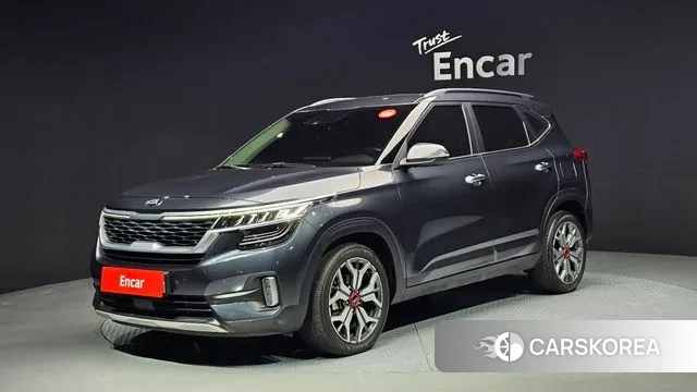 Kia Seltos 2020 Серый из Кореи