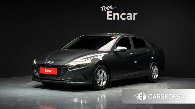 Hyundai Avante (CN7) 2022 Серый из Кореи