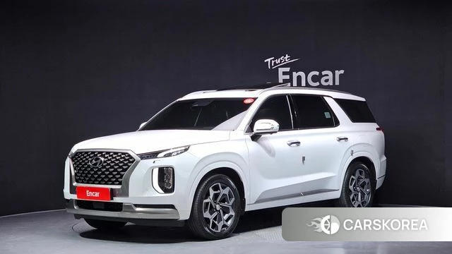 Hyundai Palisade 2022 Белый из Кореи