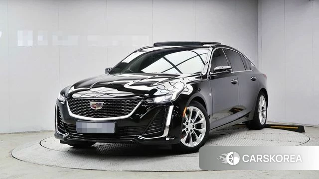 Cadillac CT5 2020 Черный из Кореи