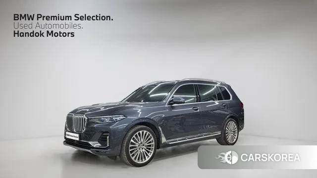 BMW X7 (G07) 2021 Серый из Кореи