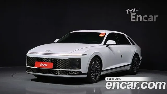 Hyundai Grandeur Hybrid (GN7) 2023 Белый из Кореи