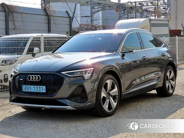 Audi e-Tron 2021 Серый из Кореи