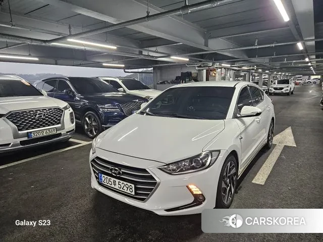 Hyundai Avante AD 2018 Белый из Кореи