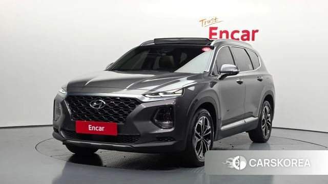 Hyundai Santa Fe TM 2019 Серый из Кореи