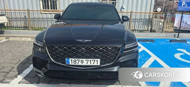 Genesis GV80 Coupe 2024 Черный из Кореи