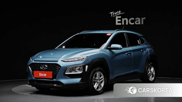 Hyundai Kona 2018 Небесно-голубой из Кореи