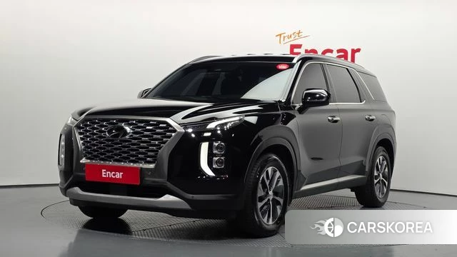 Hyundai Palisade 2022 Черный из Кореи
