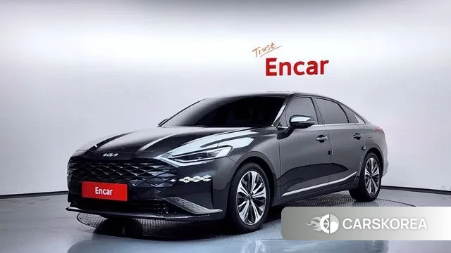 Kia K8 Hybrid 2021 Серый из Кореи
