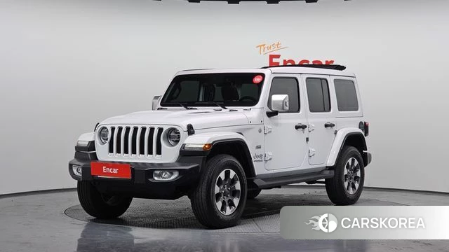 Jeep Wrangler (JL) 2021 Белый из Кореи