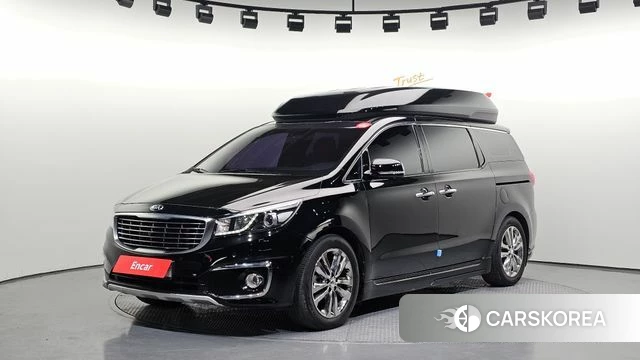 Kia All New Carnival 2018 Черный из Кореи