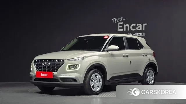 Hyundai Venue 2020 Серебристо-серый из Кореи