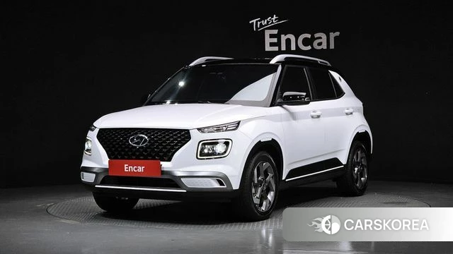 Hyundai Venue 2023 Белый из Кореи