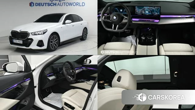 BMW 5 Series (G60) 2025 Белый из Кореи
