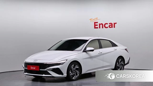 Hyundai The New Avante Hybrid (CN7) 2025 Белый из Кореи