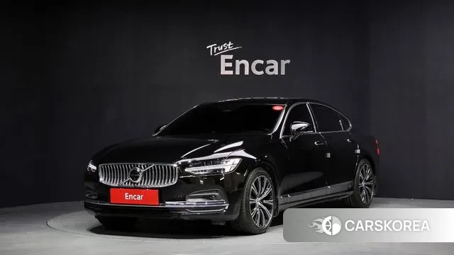 Volvo S90 2022 Черный из Кореи