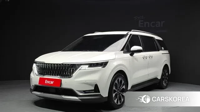 Kia Carnival 4th generation 2021 Белый из Кореи