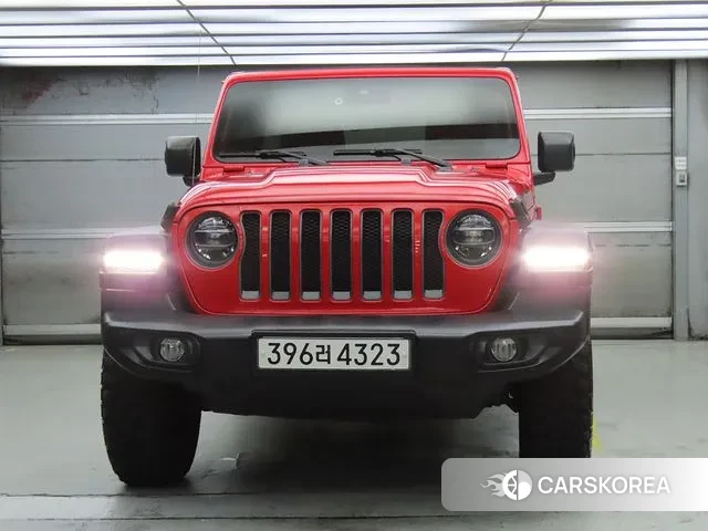 Jeep Wrangler (JL) 2020 Красный из Кореи