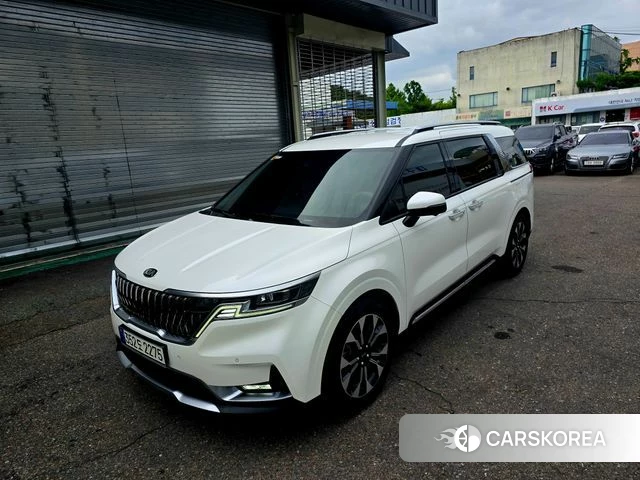 Kia Carnival 4th generation 2021 Белый из Кореи