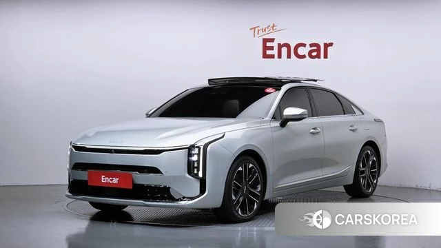 Kia The New K8 Hybrid 2024 Серебристо-серый из Кореи