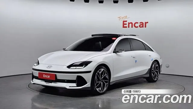 Hyundai Ionic 6 2022 Белый из Кореи