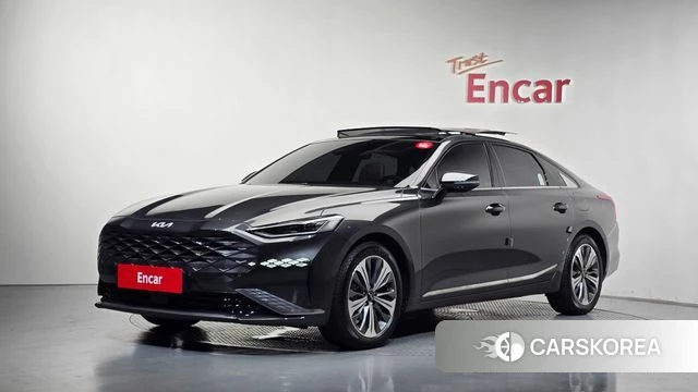 Kia K8 Hybrid 2024 Серый из Кореи