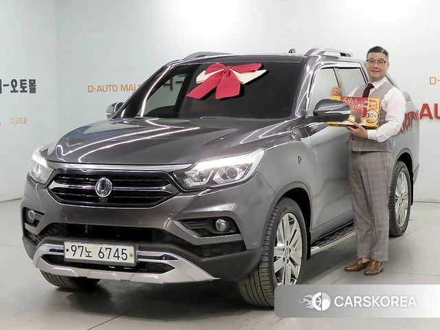 Ssangyong Rexton Sports 2018 Серый из Кореи