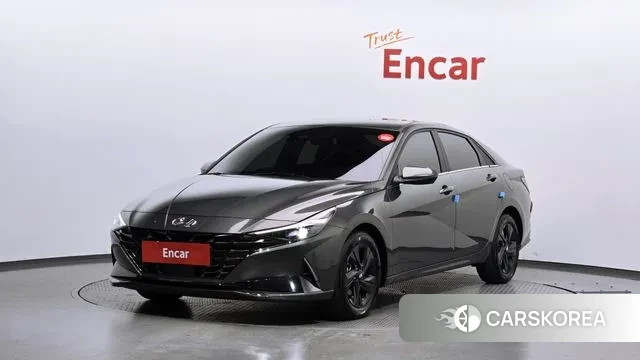 Hyundai Avante (CN7) 2021 Серый из Кореи