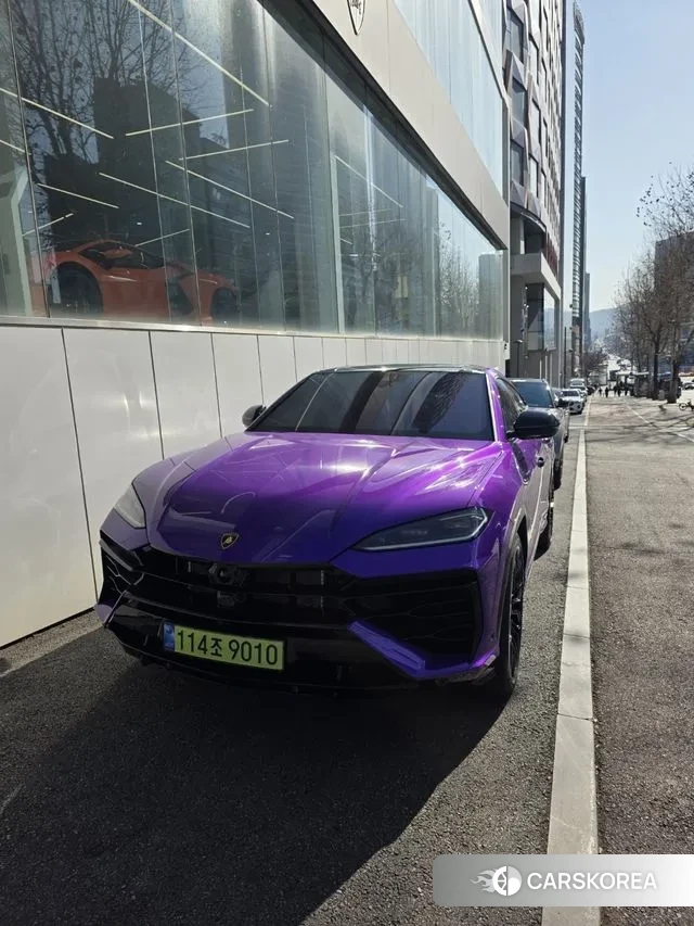 Lamborghini Urus 2025 Фиолетовый из Кореи