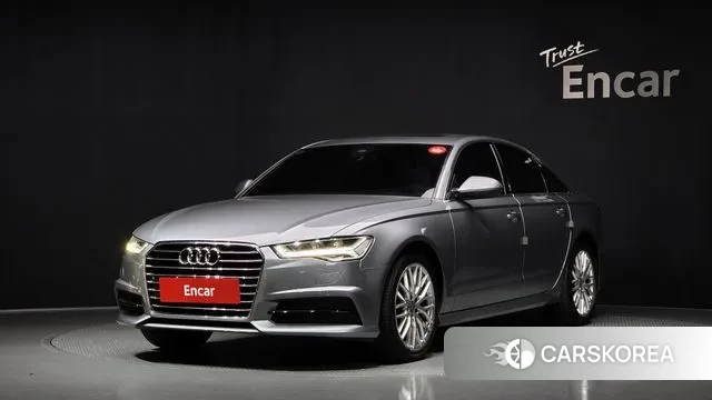 Audi New A6 2018 Серебристо-серый из Кореи