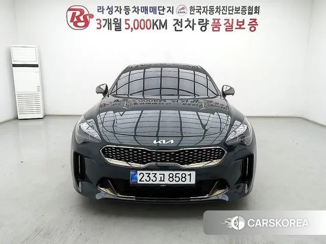 Kia Stinger Meister 2022 Светло-зеленый из Кореи