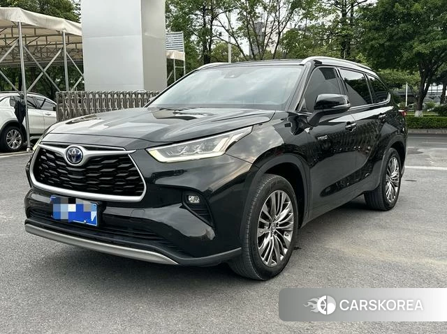 Toyota Highlander 2023 Черный из Китая
